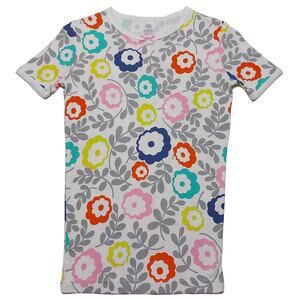 Mini Boden short-sleeved floral pajama set